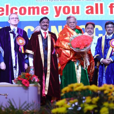 Governor La Ganesan graces the 32nd Convocation Dr.MGR Educational and Research Institute, Chennai on 18th August 2023